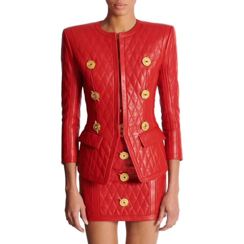 BALMAIN Quilted Edge To Edge Jacket-2