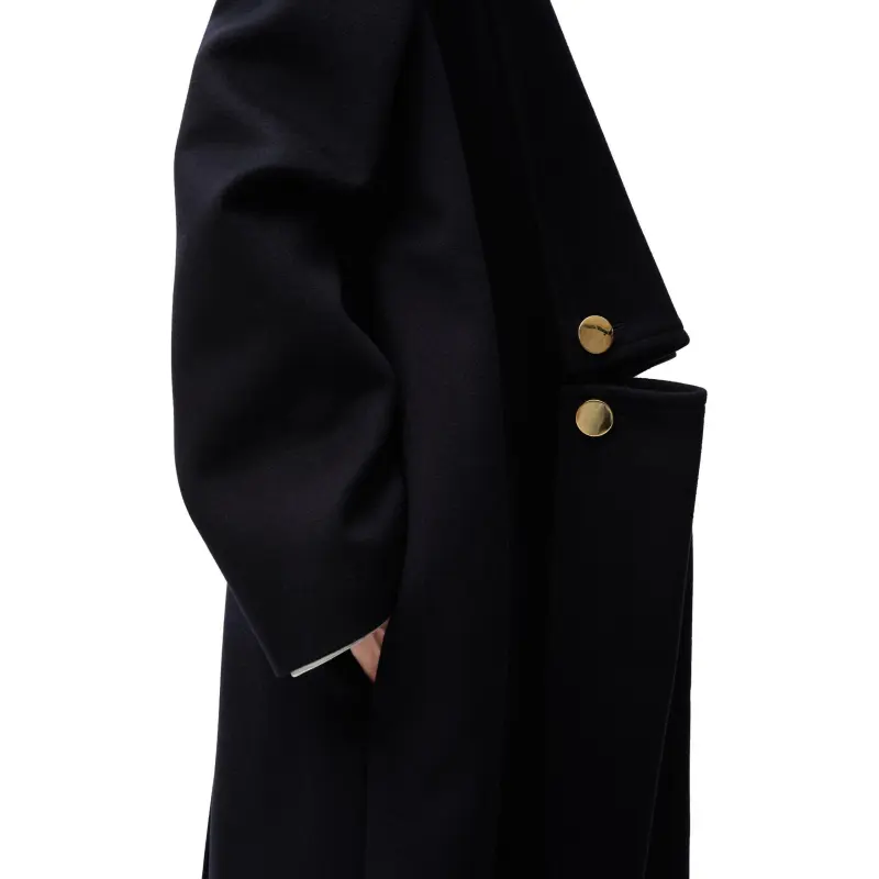 LOEWE SS25 Coat Men's Marine Blue-4