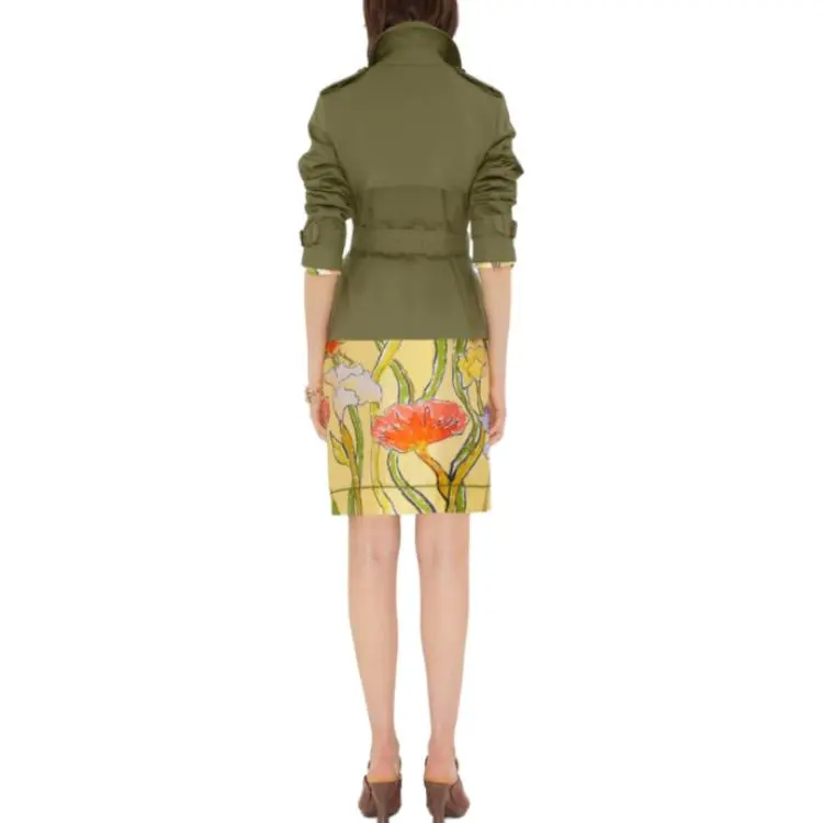 Burberry Jackets & Coats Women's Green-3