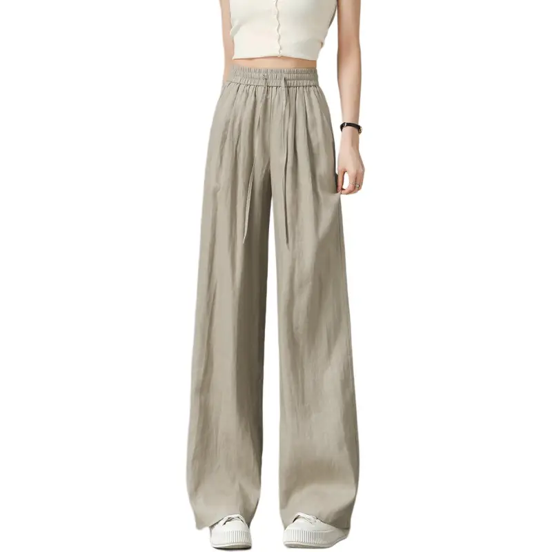 Weixi Casual Pants Women's Numb Gray-3