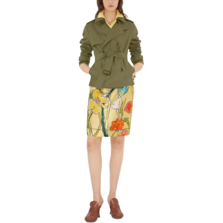 Burberry Jackets & Coats Women's Green-2
