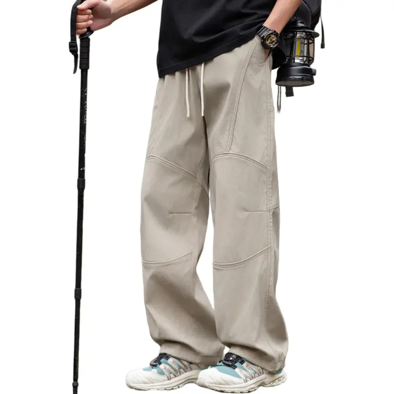 WOOD SOON Casual Pants Unisex-3
