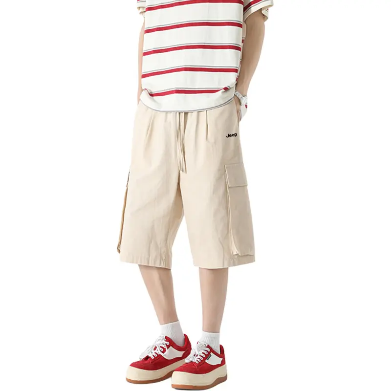 Jeep Cargo Shorts Unisex-5