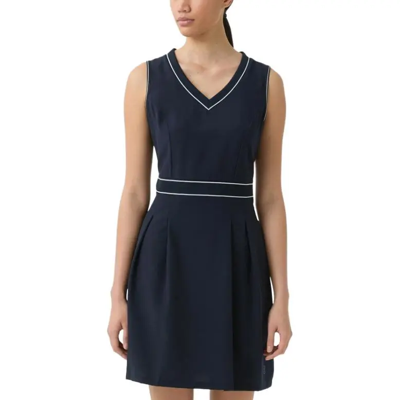 BOGNER SS25 Sleeveless Dress Women's Sea Blue-1