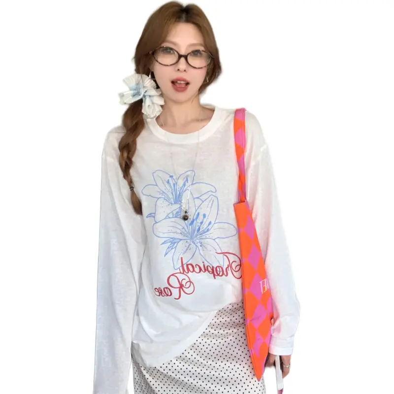 Mu Xiao Xin T Shirts Women's White-3