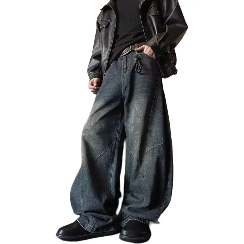 HAPPY PARTY Jeans Unisex Blue-5