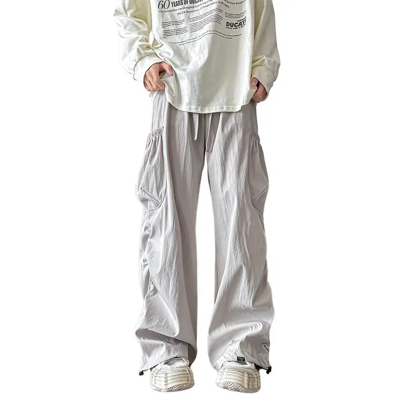 WARNING LIGHT Casual Pants Unisex-8