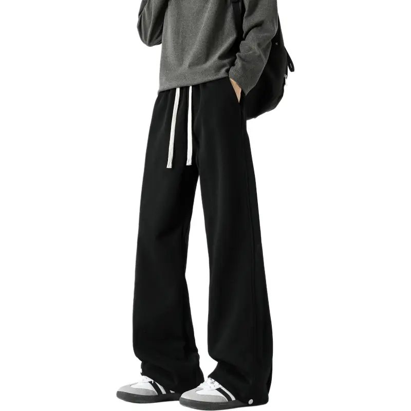 WARNING LIGHT Knitted Sports Pants Unisex-1
