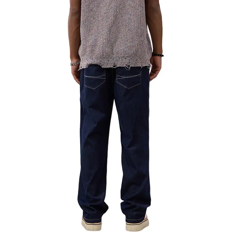 SONGS ALONG Jeans Unisex Original Blue-1