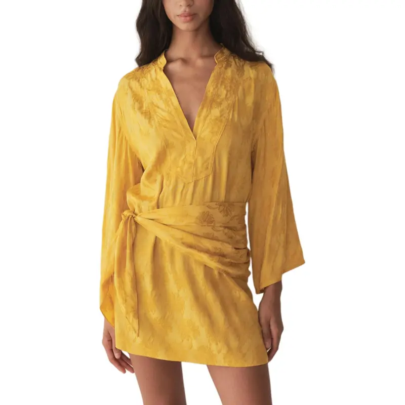 DOEN LEONA DRESS Long Sleeved Dress Women's-1