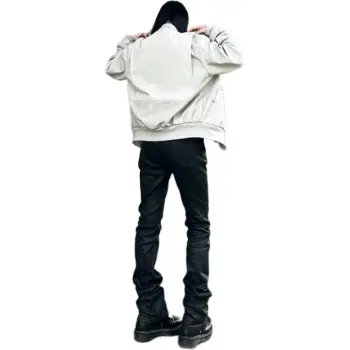 CORNILOT Jackets & Coats Unisex Light Gray