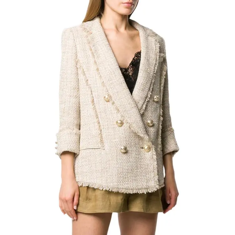 BALMAIN Jackets Women's White-1