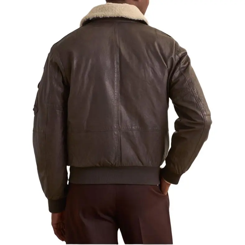PARAJUMPERS Josh Leather Jacket-4