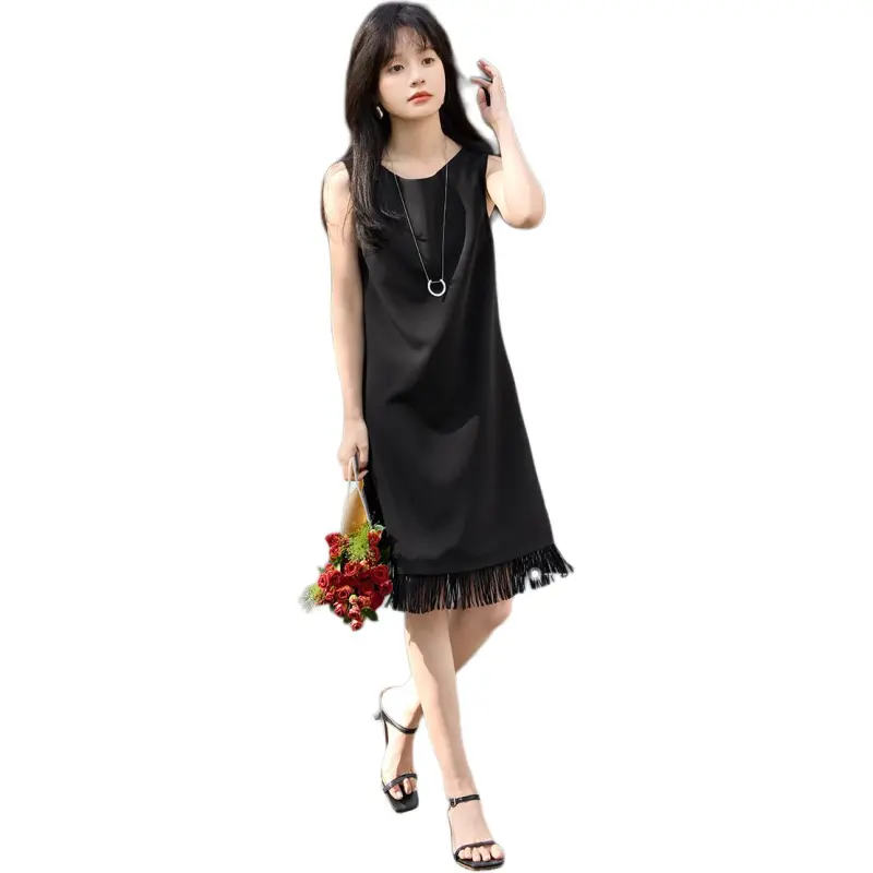 Mo Han Yi Mei Sleeveless Dress Women's-1