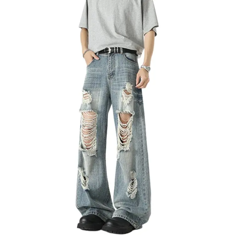 YOFVV Jeans Unisex Blue-4