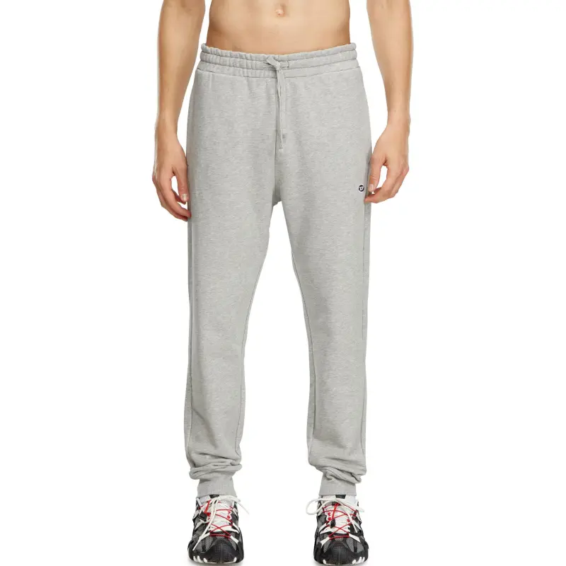 DIESEL FW24 Knitted Sports Pants Men's Light Gray-2