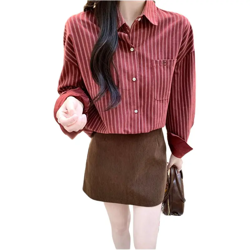 Mu Xiao Xin Shirts Women's-9