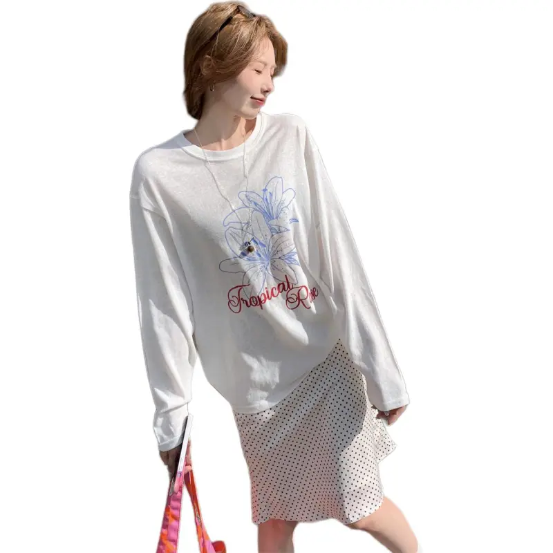 Mu Xiao Xin T Shirts Women's White-2
