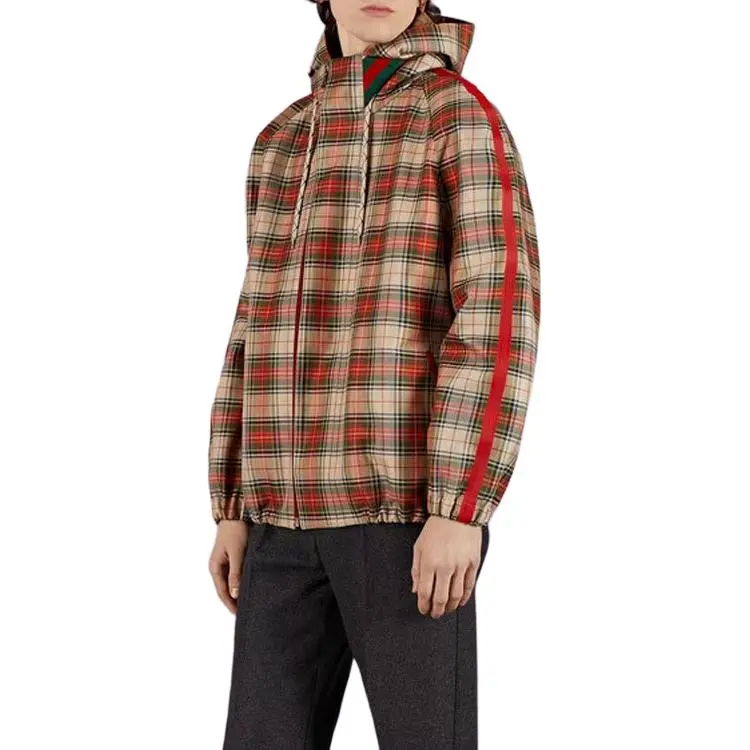 GUCCI SS23 Jackets Coats Men's Brown-3