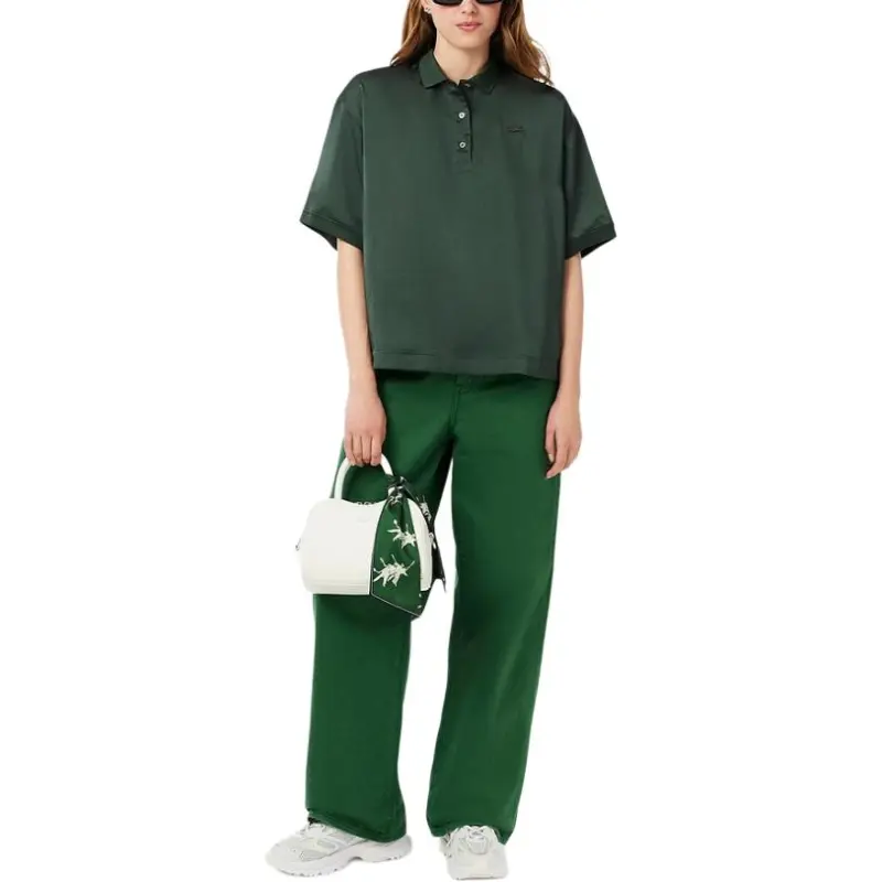 LACOSTE Logo patch Polo Shirt-4