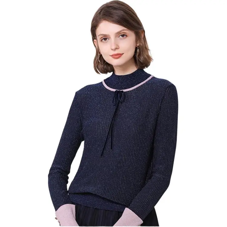 QIAOWANNI Knitwear Unisex Black-1