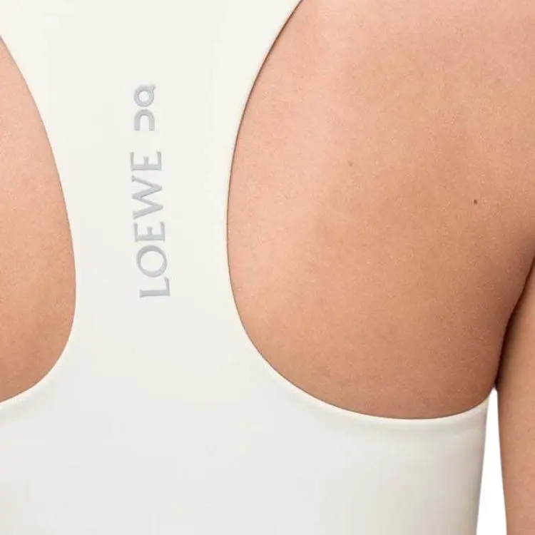 LOEWE SS25 Sports Underwear Women's Ivory White-4