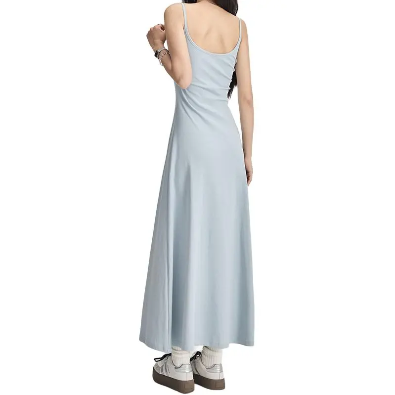 Kazakhstan Slip Dresses Women's Light Blue-2