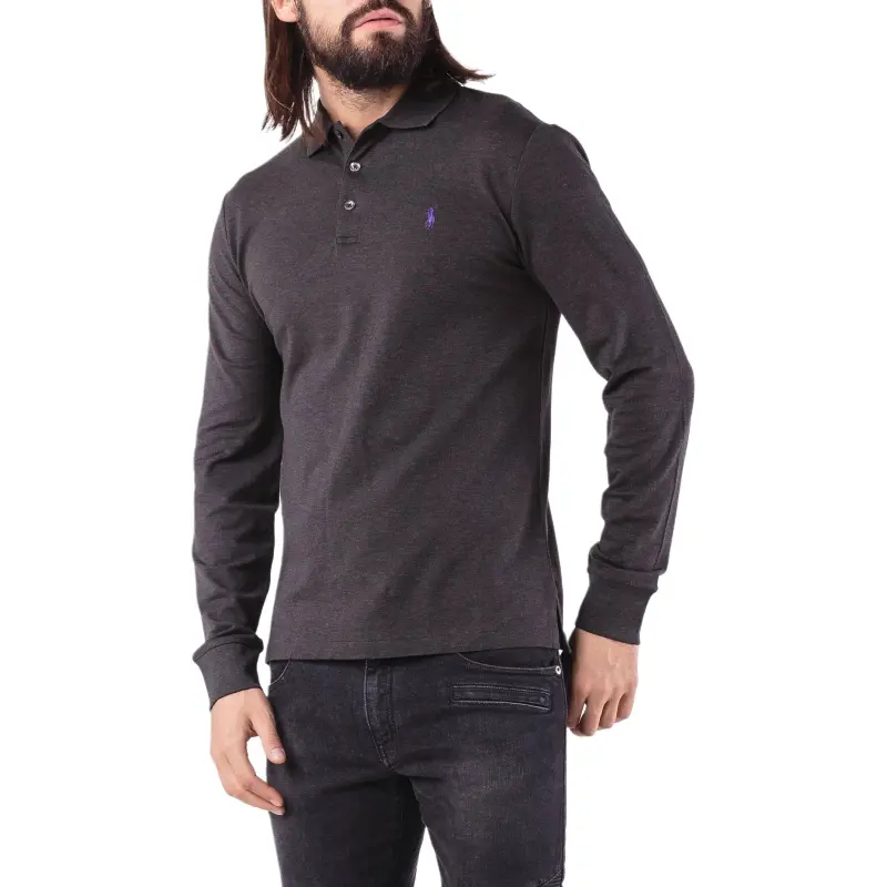 Polo Ralph Lauren Polo Shirt Men's Dark Gray-1
