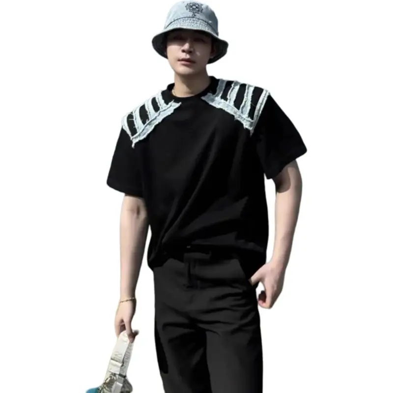 DUATOGE T Shirts Men Black -0