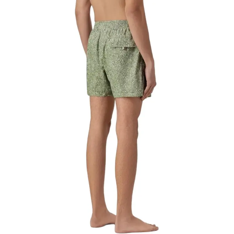 Canali Floral print Swim Shorts-3