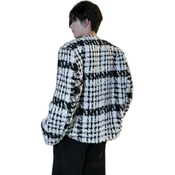ACUOD BY CHANU Jackets Coats Unisex Black & White
