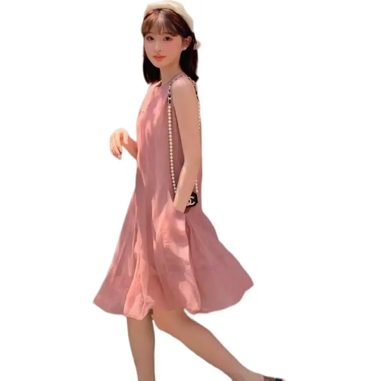 KAISER Sleeveless Dress Women's Pink-3