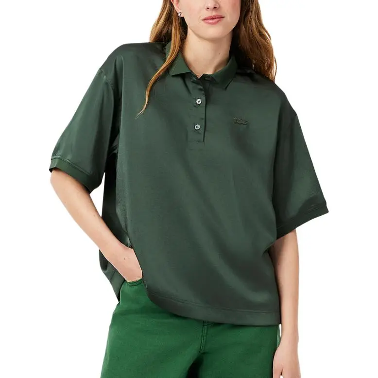LACOSTE Logo patch Polo Shirt-3