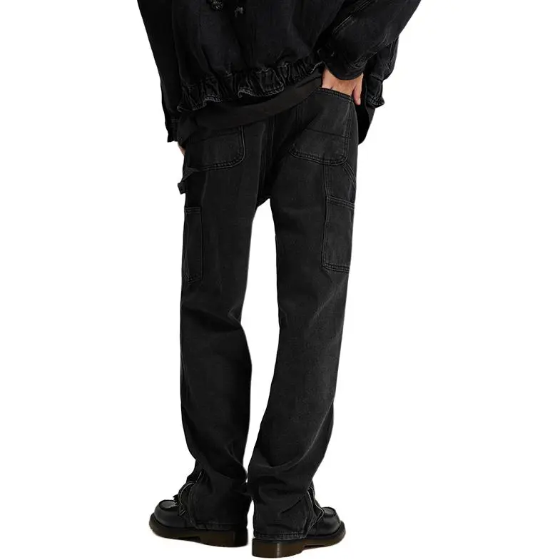 SONGS ALONG Jeans Unisex Black-1
