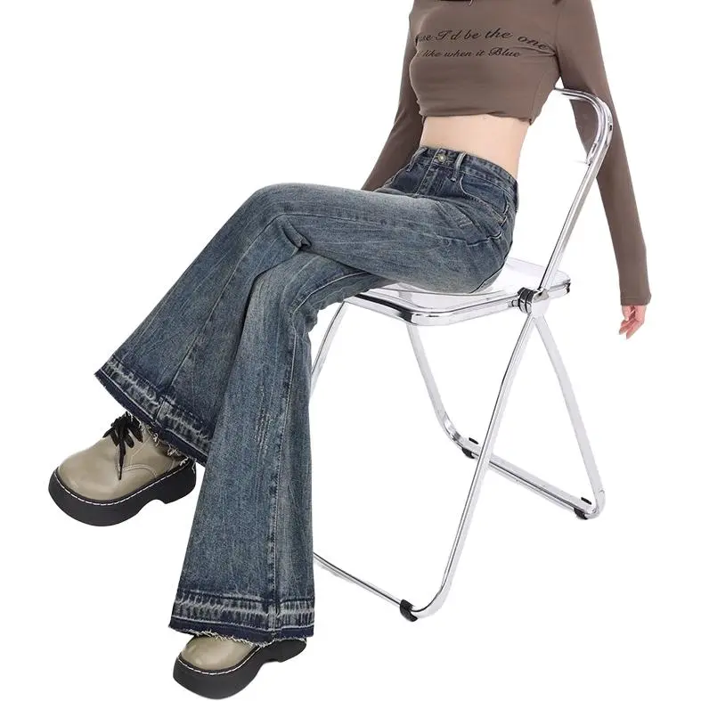 Kazakhstan Jeans Women's Vintage Blue-4