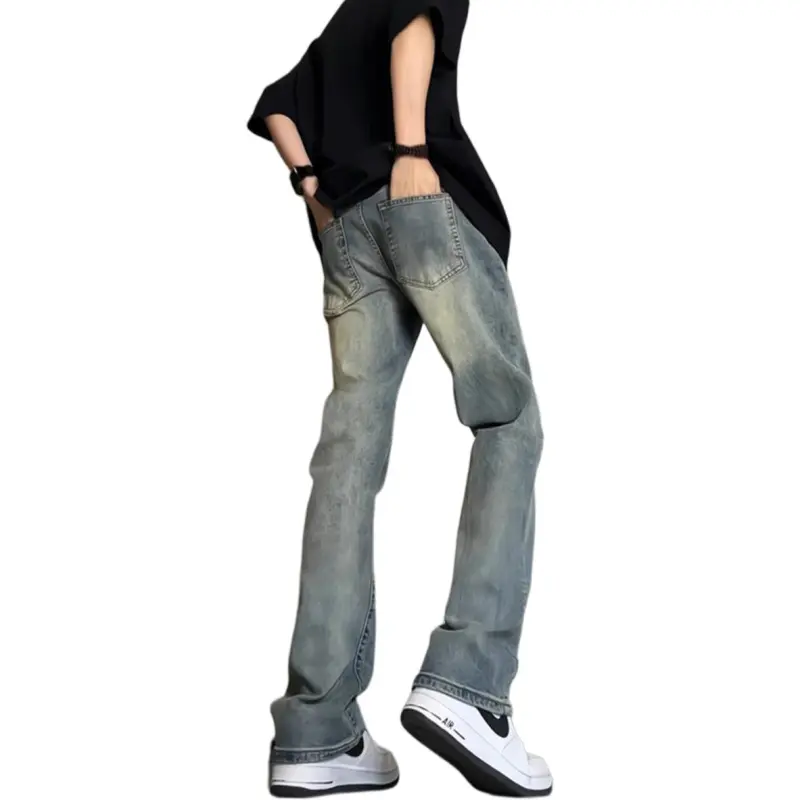 City Hipster Jeans Unisex Vintage Blue-1