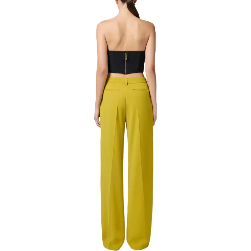 Elisabetta Franchi Logo Plaque Bustier Top-2