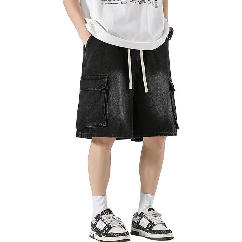 OPMO Denim Shorts Unisex-12