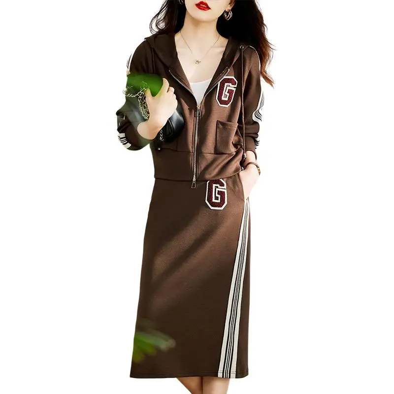Fele.d Two Piece Skirt Sets Women's-1