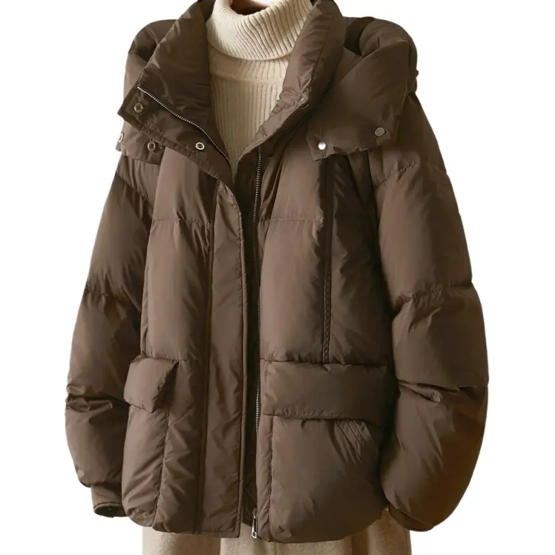 IHIMI Down Jacket Women's Gold Brown-1