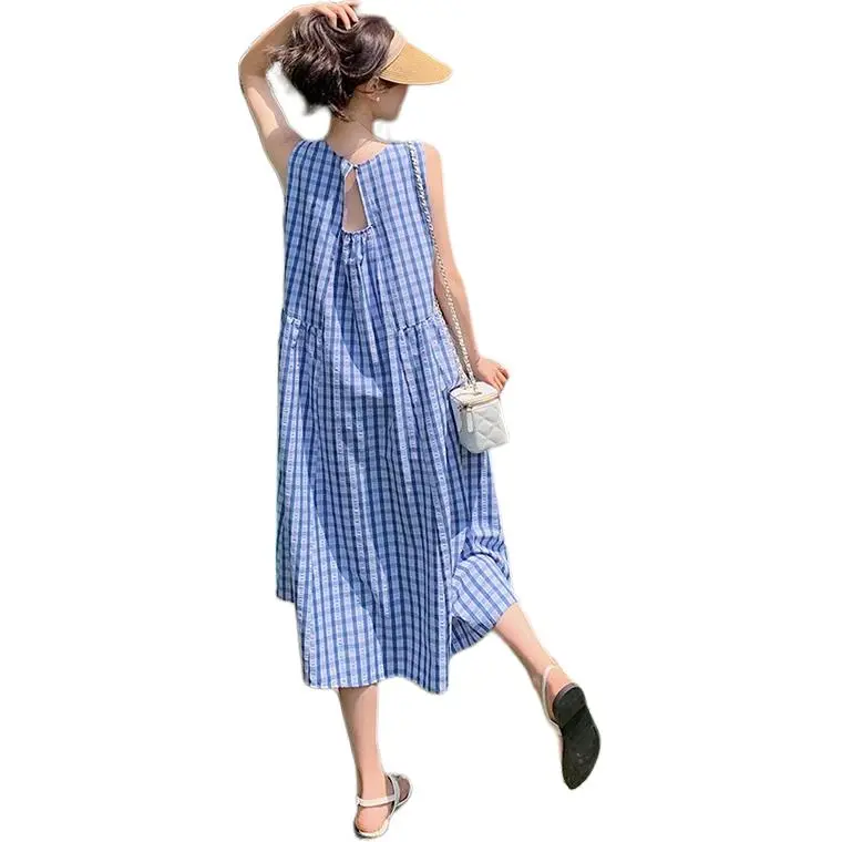 GOSO Sleeveless Dresses Women's Image Color-1