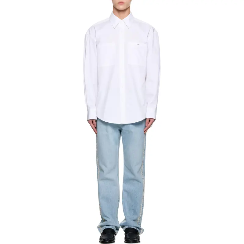 WOOYOUNGMI SS25 Shirt Men's White-2