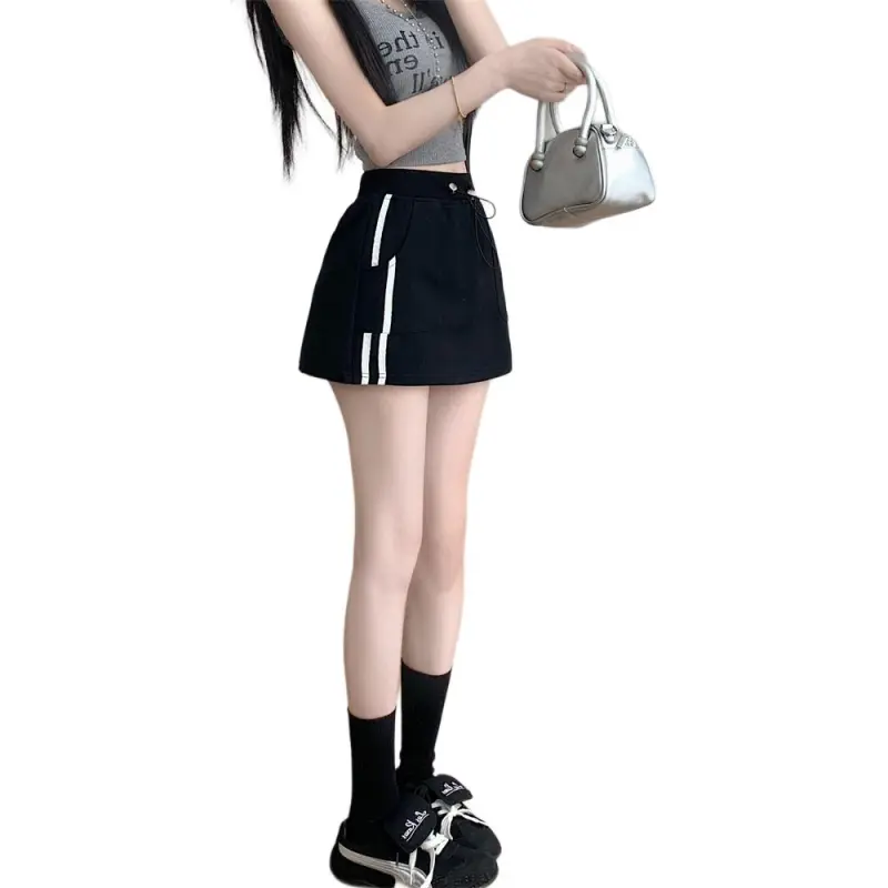 Si Bei'er Casual Short Skirts Women's-2