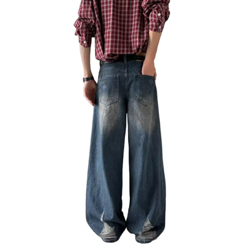 TESTUNG Jeans Unisex Blue-1