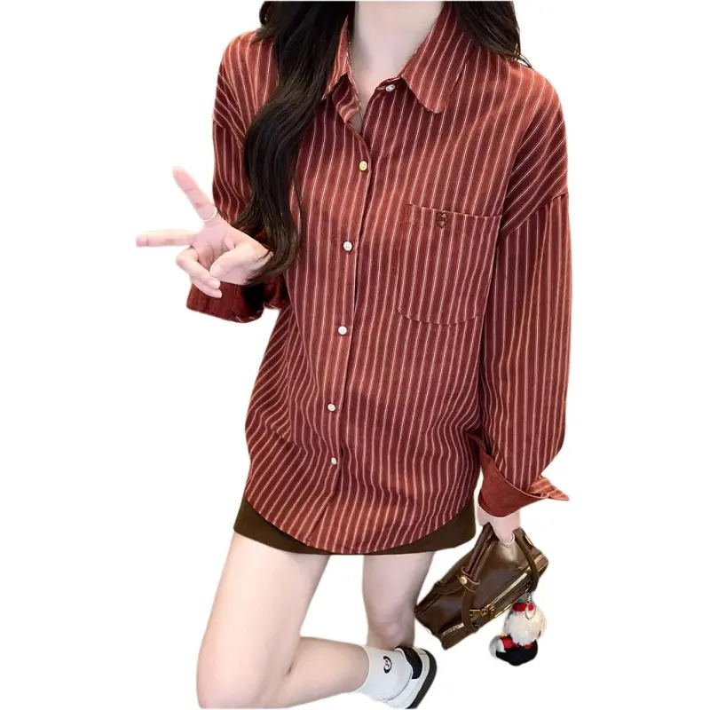 Mu Xiao Xin Shirts Women's-7