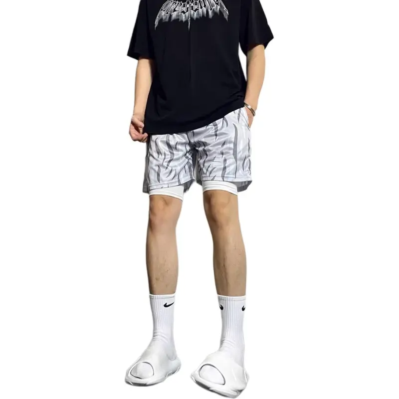 A02 Casual Shorts Unisex-5
