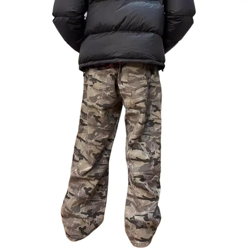 KVIV Jeans Men Camouflage -1
