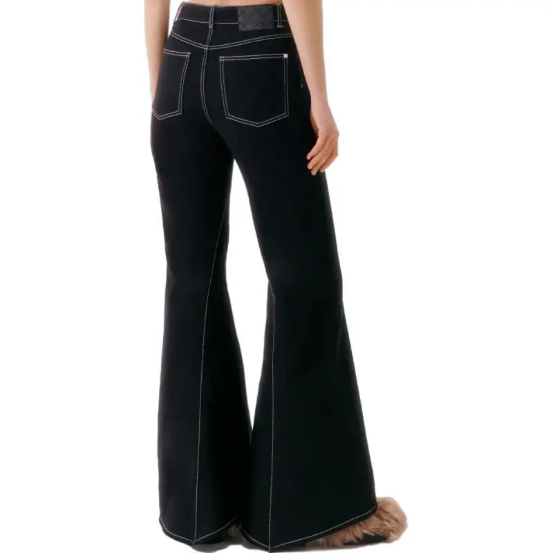 CHANEL Jeans Women's Black-1