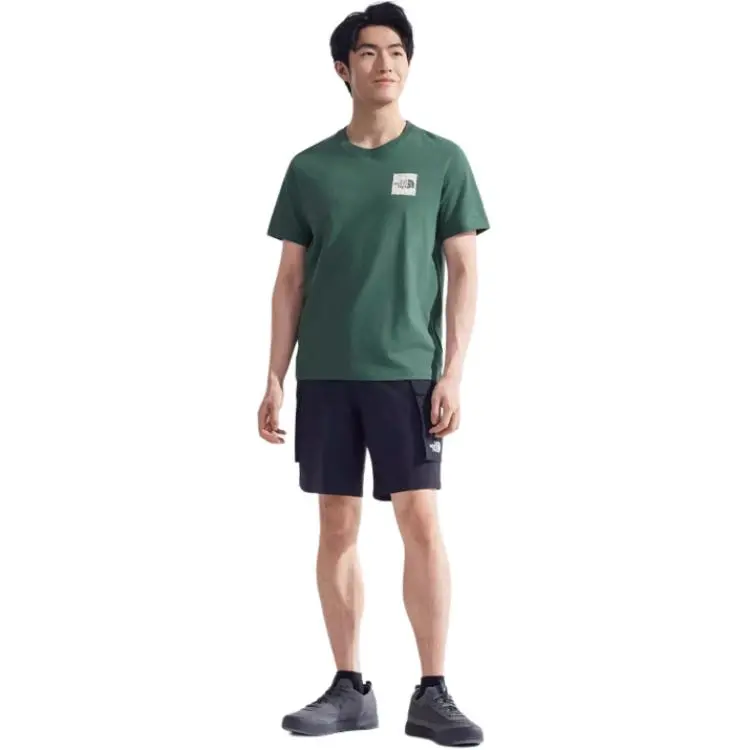 THE NORTH FACE City Outdoor Collection T Shirt Unisex HCH/Duck Green-1