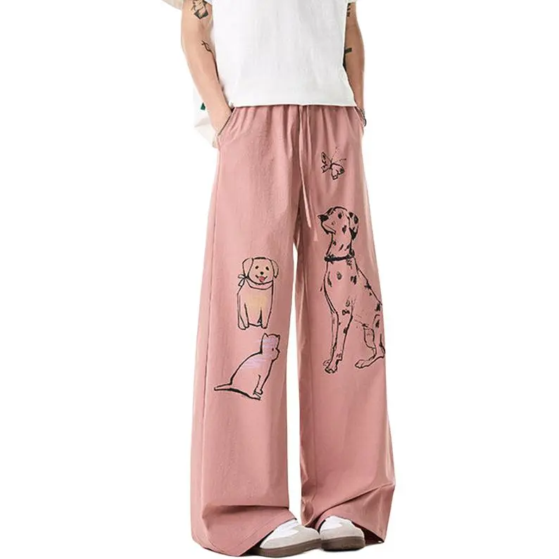 Fakeyoung Casual Pants Unisex-11